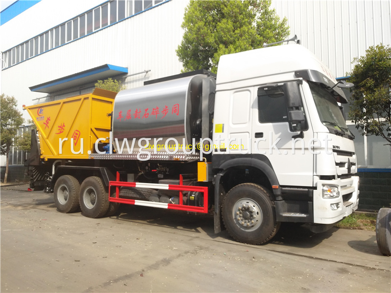 Synchronous Sealer Gravel Truck 4